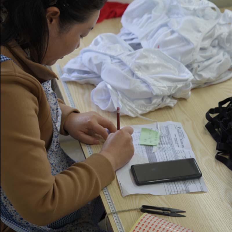 Why do OEM lingerie orders need to be placed at least 2-3 months in advance?